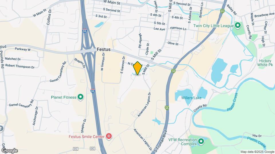 716 Woodside Creek Dr Mapa y Detalles de la Ubicación