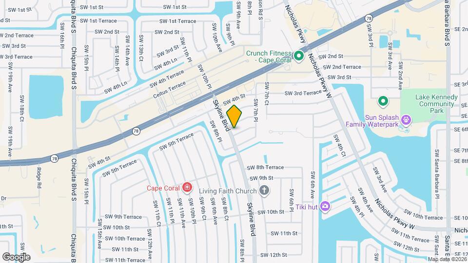 743 SW 6th St Map and Location Details