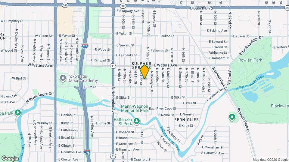 8210 N 13th St Mapa y Detalles de la Ubicación