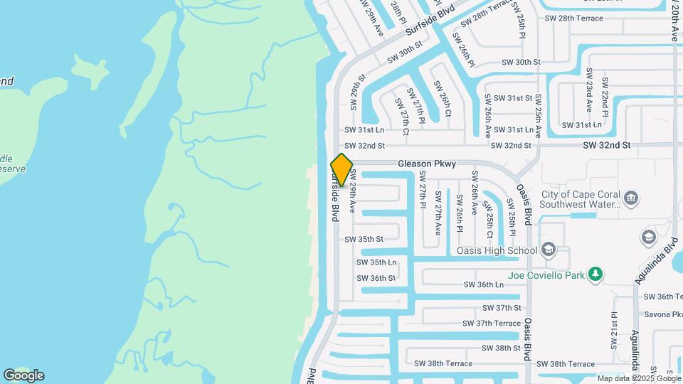 3307 Surfside Blvd Map and Location Details