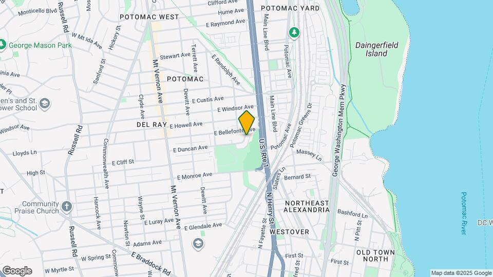 537 E Duncan Ave Map and Location Details