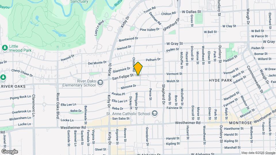 2311 hazy knoll Ln Map and Location Details