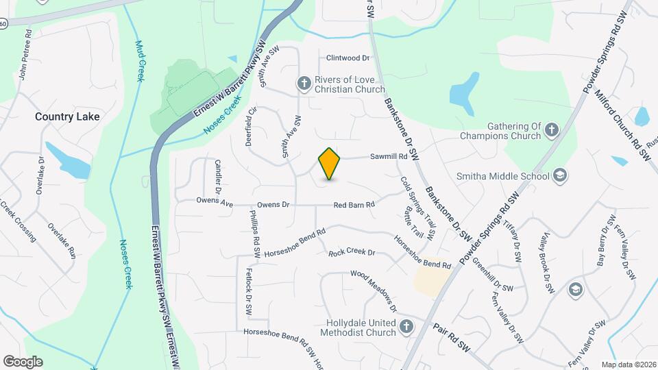 2659 Smokehouse Pl Map and Location Details