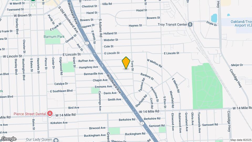 1483 Bennaville Ave Map and Location Details