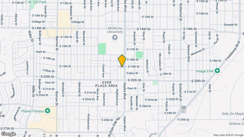 1910 Sayles Blvd Map and Location Details