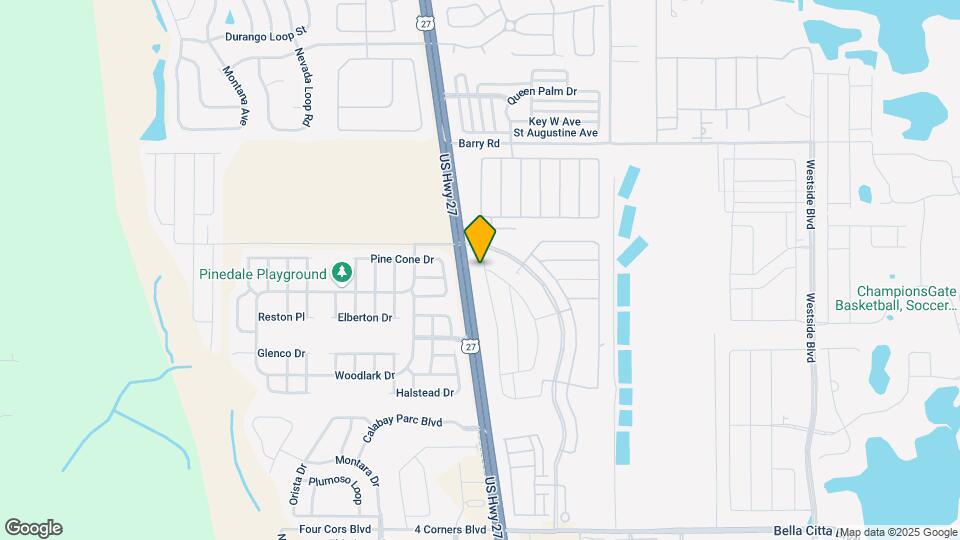 3284 Bella Vista Dr Map and Location Details