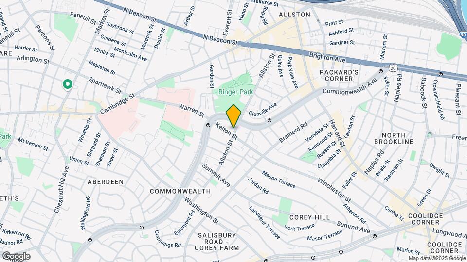 165 Allston St, Unit #161 - 2 Map and Location Details