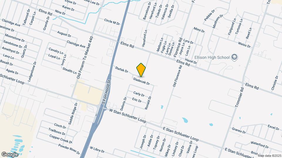 502 Sladecek Dr Map and Location Details