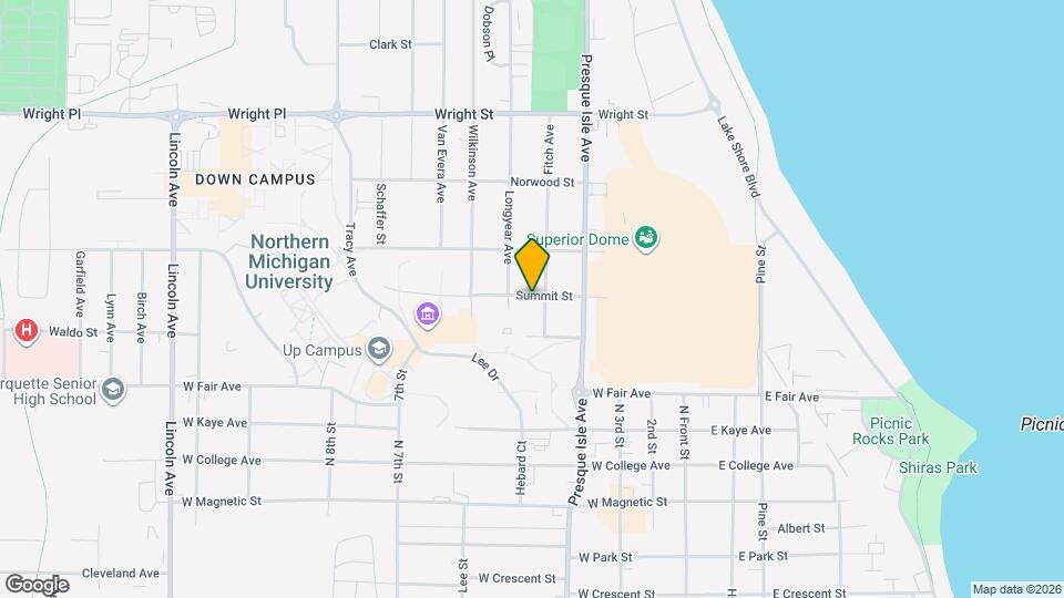 425 Summit St Map and Location Details