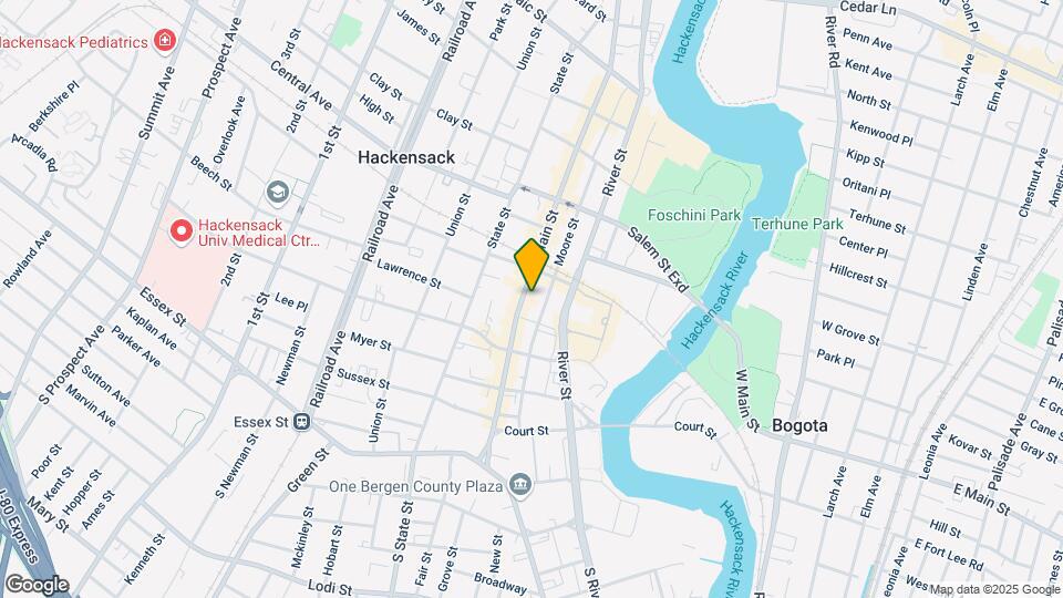 The Brick of Hackensack Map and Location Details