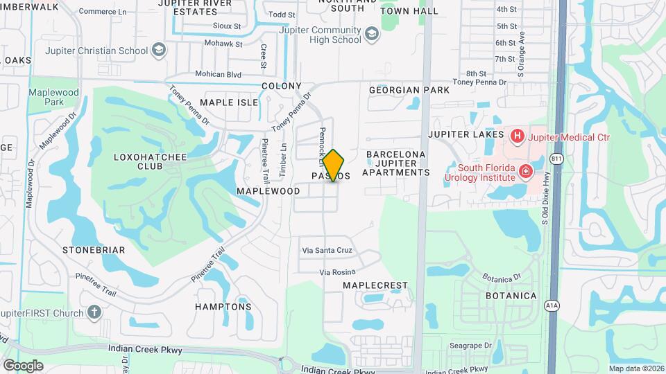 165 Via Veracruz Map and Location Details