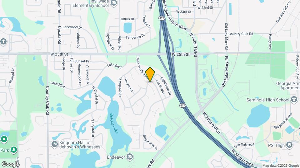 2631 Alamosa Pl Mapa y Detalles de la Ubicación