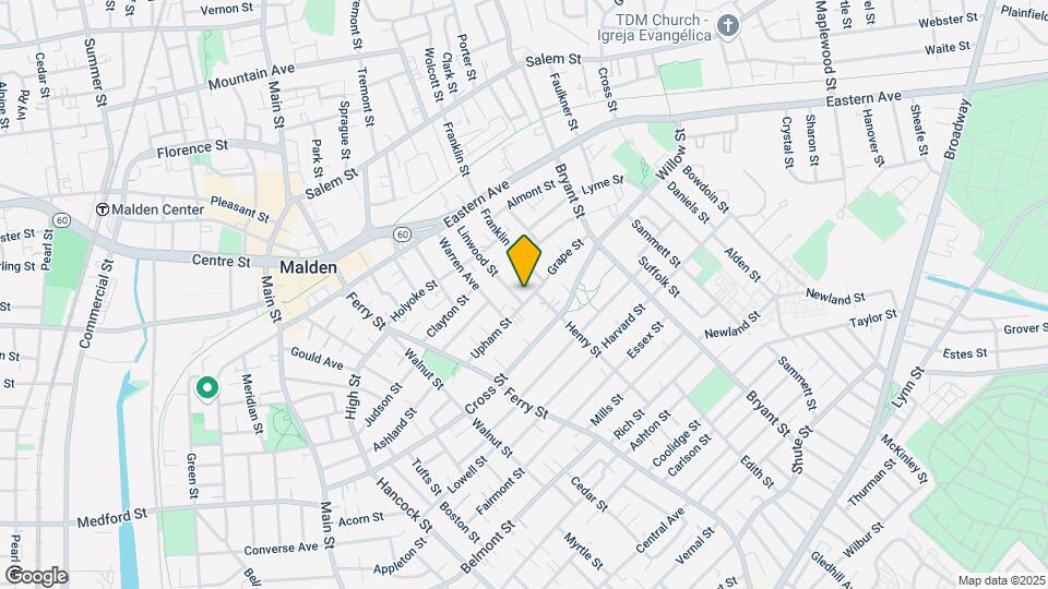 74 Upham St, Unit #3 Mapa y Detalles de la Ubicación