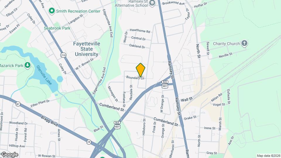 307 Boundary Ln Map and Location Details