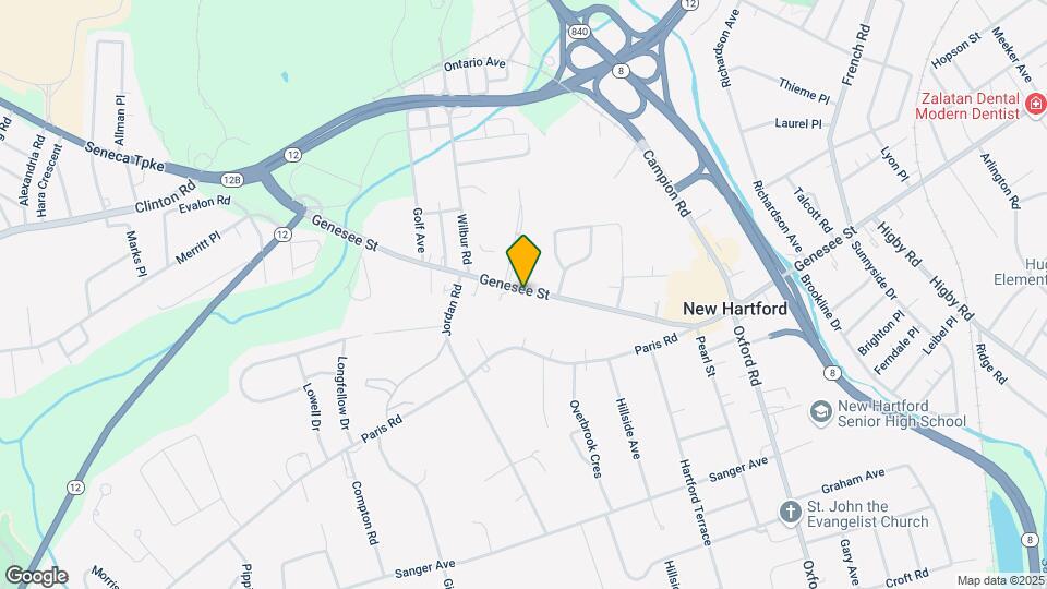 115 Genesee St, Unit Apt2 Map and Location Details