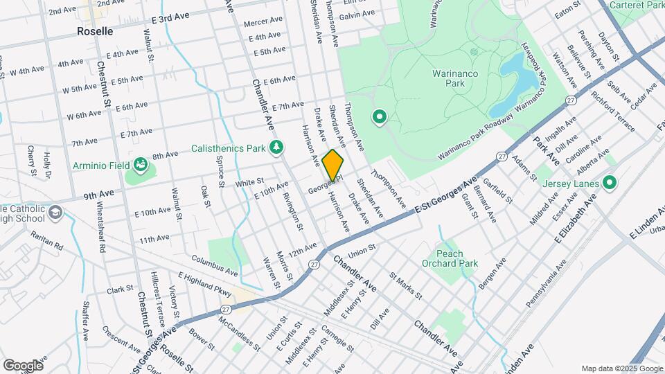 1021 Harrison Ave Mapa y Detalles de la Ubicación