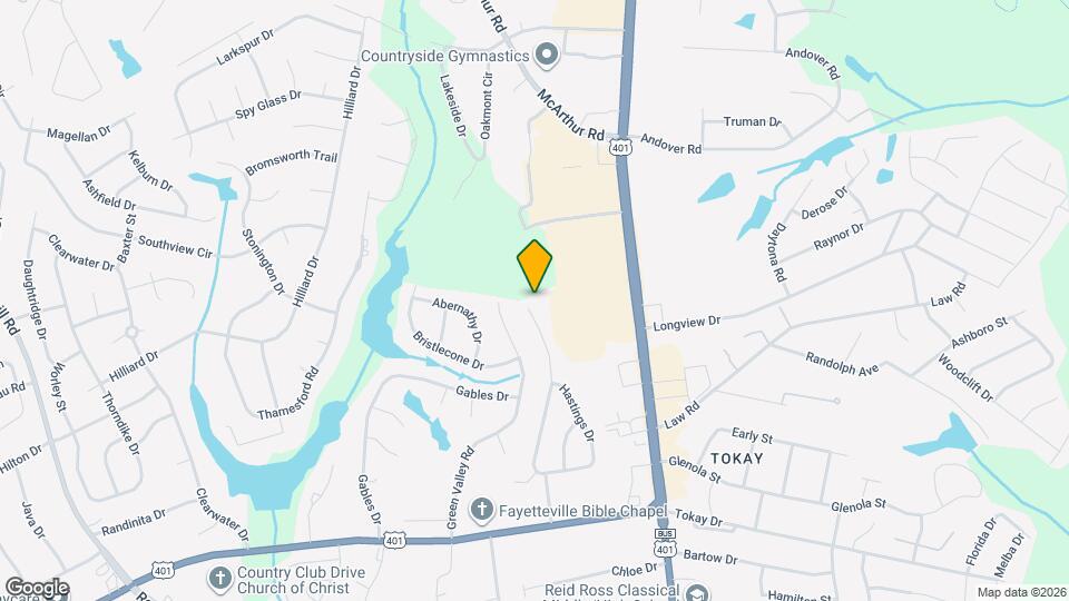 3652 Hastings Dr Map and Location Details