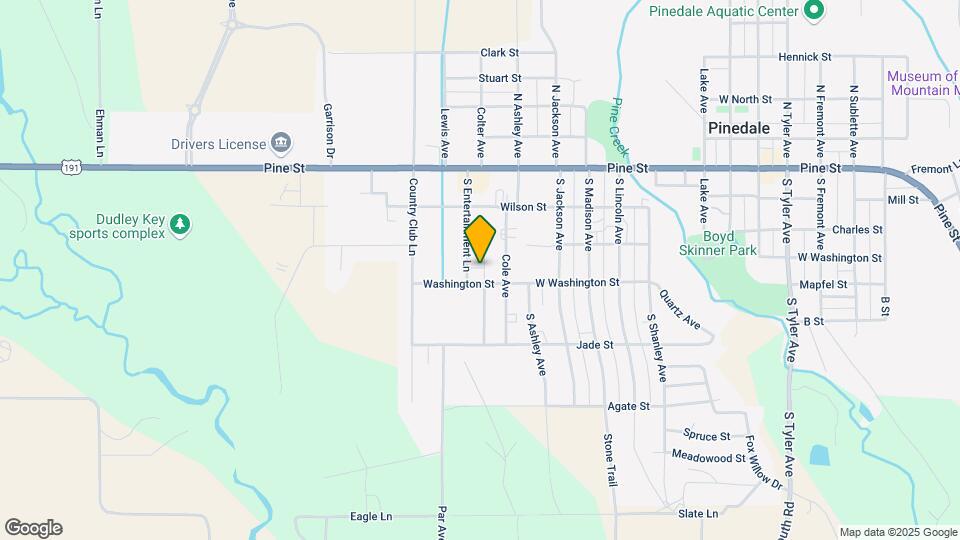 Pinedale Apartments Map and Location Details