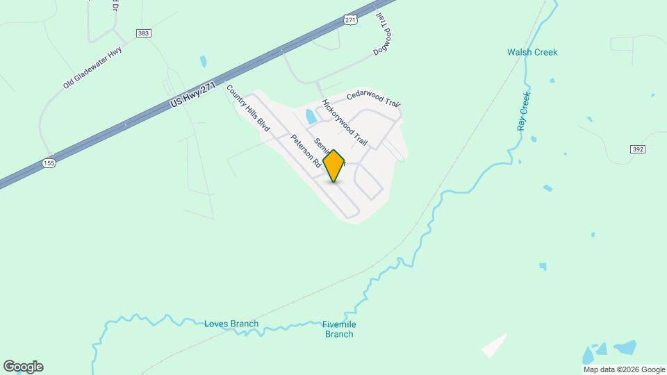 10271 Peterson Rd Map and Location Details