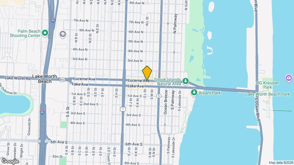 511 Lucerne Ave Map and Location Details