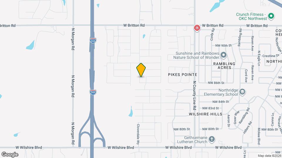 8708 Poppey Pl Mapa y Detalles de la Ubicación