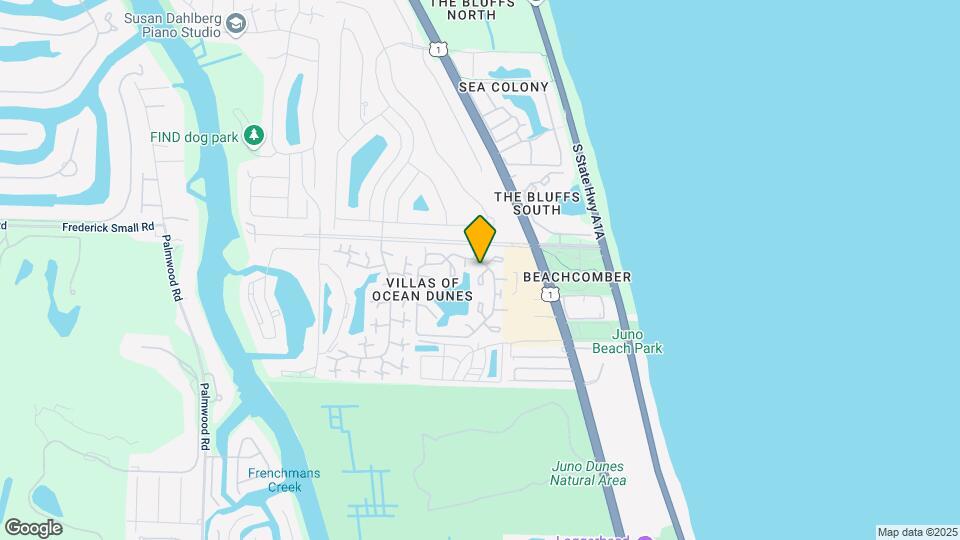 203 Ocean Dunes Cir Mapa y Detalles de la Ubicación