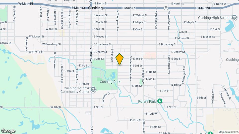 803 E 3rd St Map and Location Details