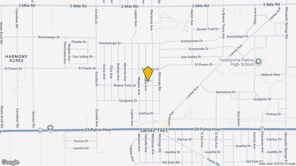 6181 Cahuilla Ave Mapa y Detalles de la Ubicación