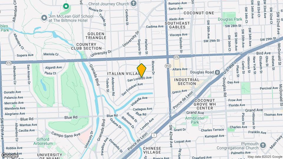544 San Lorenzo Ave Mapa y Detalles de la Ubicación