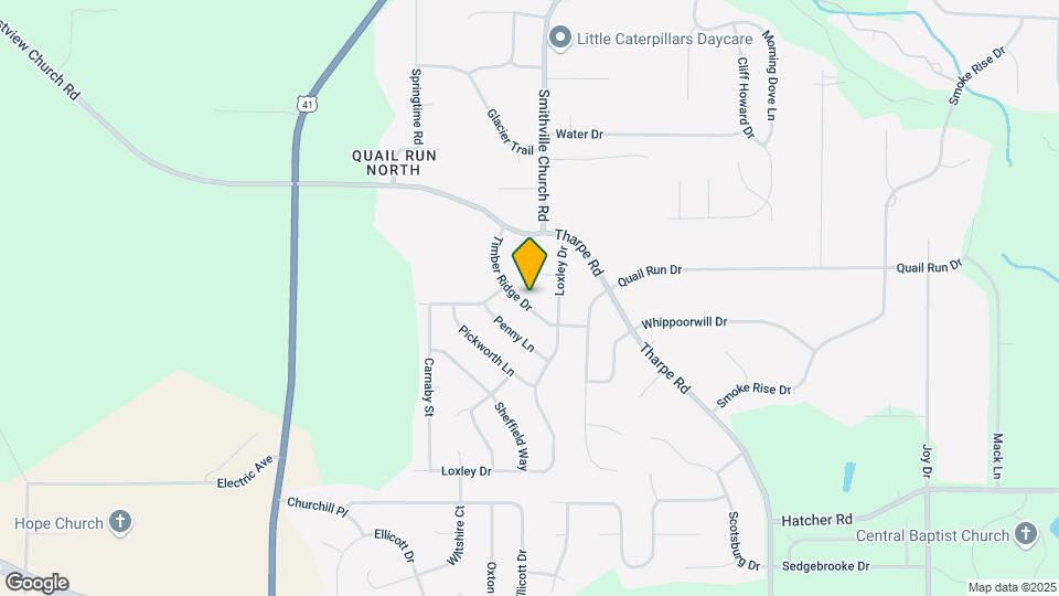 207 Timber Ridge Dr Map and Location Details