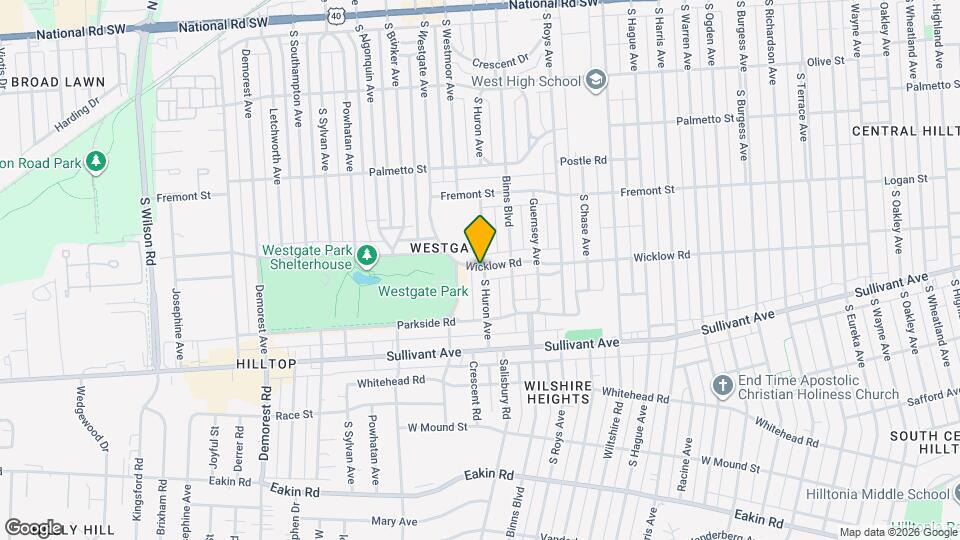 415-417-417 S Huron Ave Map and Location Details