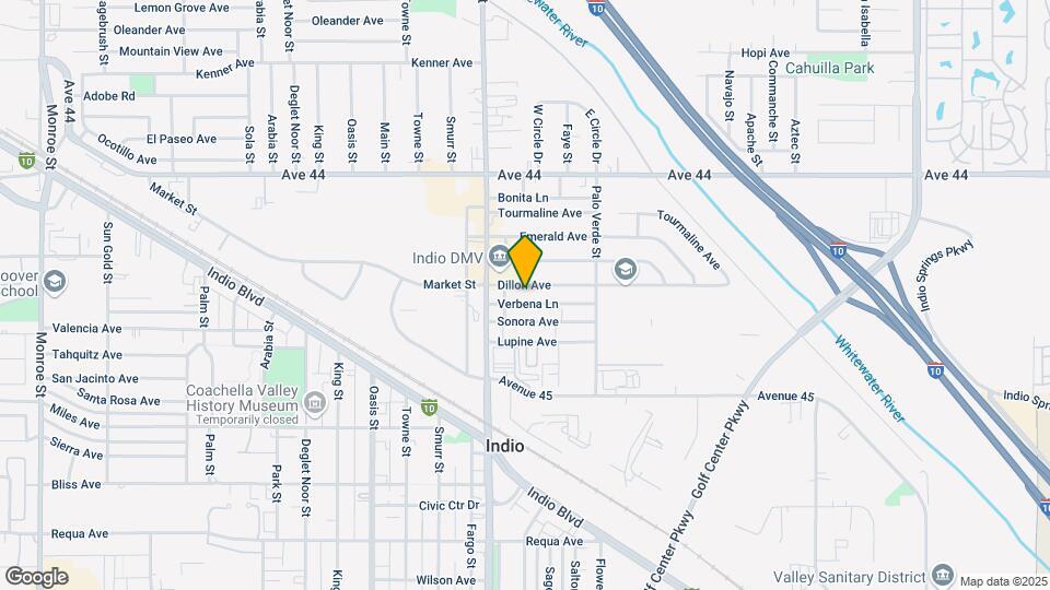 83085 Dillon Ave Map and Location Details