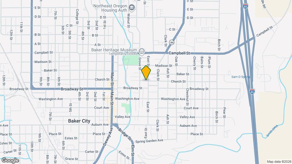 2135 East St Map and Location Details