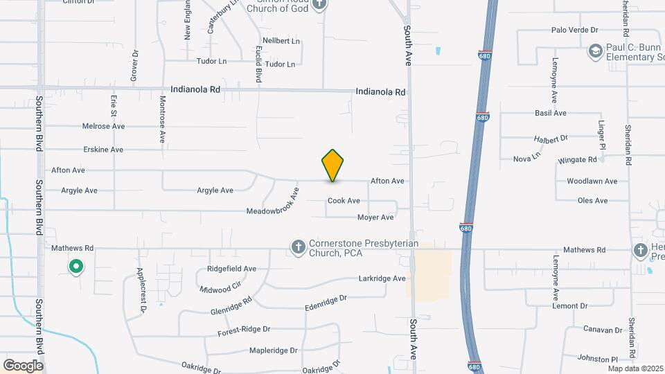 695 Afton Ave Mapa y Detalles de la Ubicación