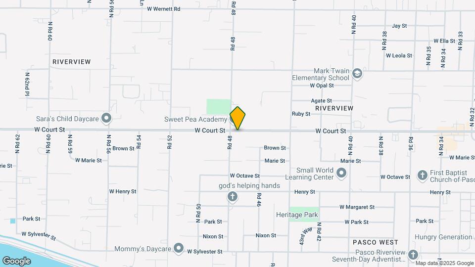 4712 W Court St Map and Location Details