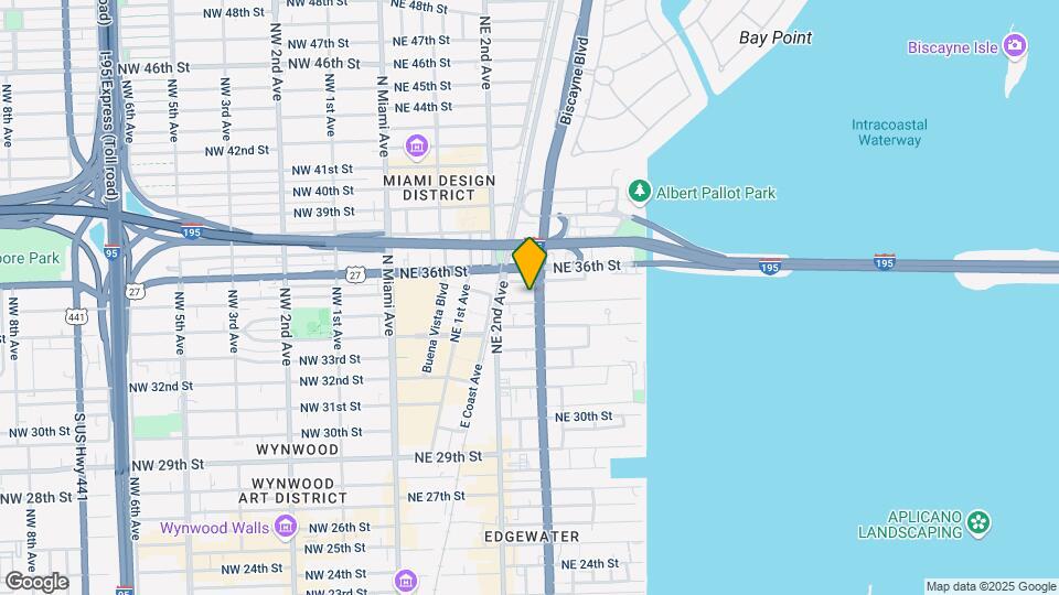 275 NE 35th St Map and Location Details