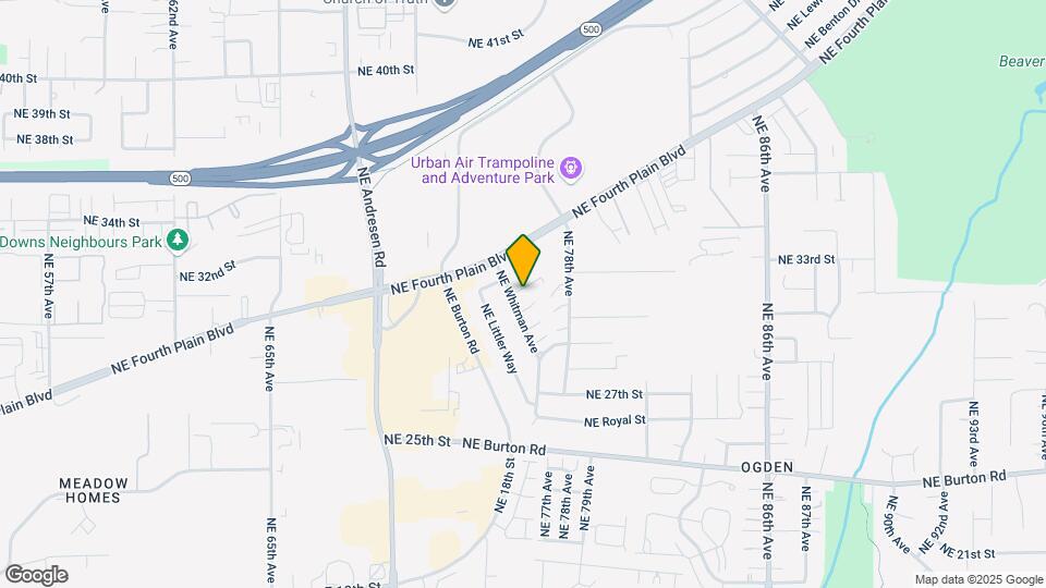 7613 NE 31st Cir Map and Location Details
