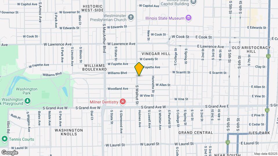 1004 S Walnut St, Unit 33L Mapa y Detalles de la Ubicación