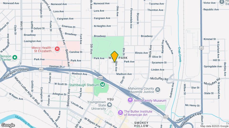 844 Ohio Ave Map and Location Details