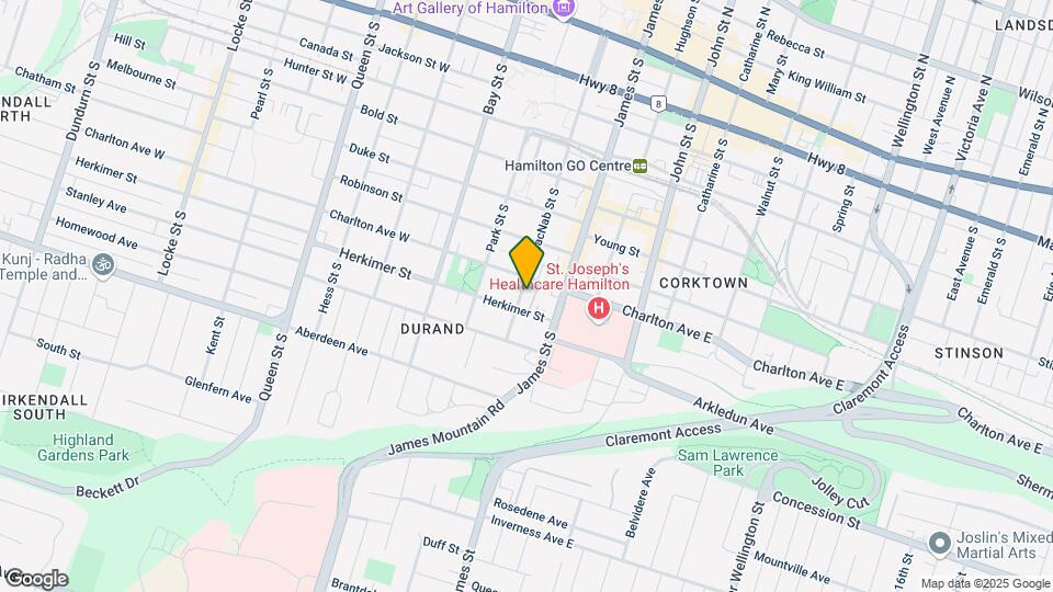 227 MacNab St S Map and Location Details