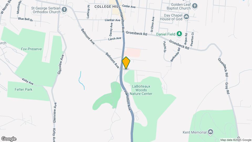 1441 Hillcrest Rd Map and Location Details