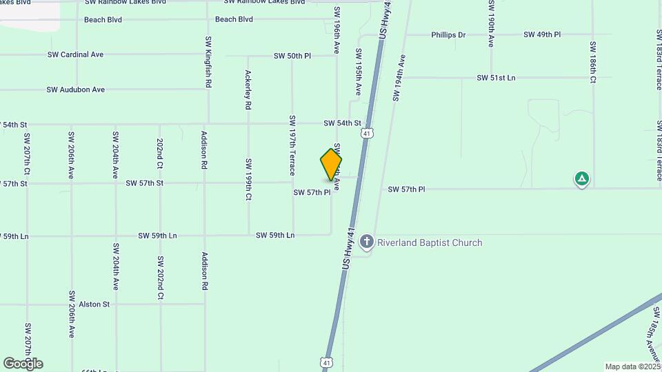 5714 SW 196th Ave Map and Location Details