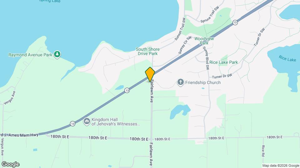 17742 Fairlawn Ave Map and Location Details