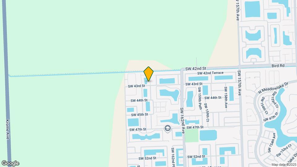 4260 SW 164th Ct Map and Location Details