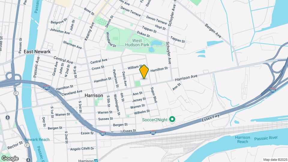 743 Cleveland Ave-Unit -1 Map and Location Details