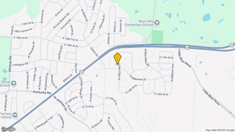 1604 N Glen Ellyn St, Unit 4210 Map and Location Details