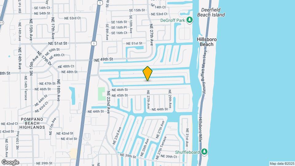 2670 NE 47th St Map and Location Details