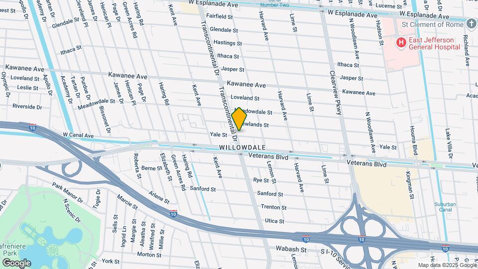 4945 Yale St Mapa y Detalles de la Ubicación