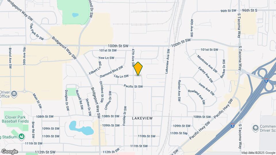 4612 Lila Ln SW Map and Location Details