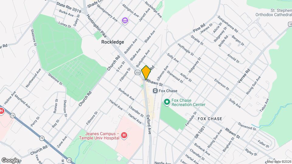 7979 Oxford Ave Map and Location Details